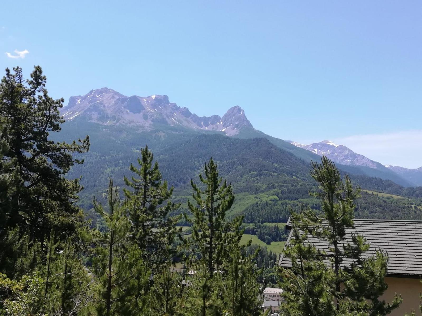 App Vue Montagne Barcelonnette Proche Piscine Rando Riviere Nature Extérieur photo